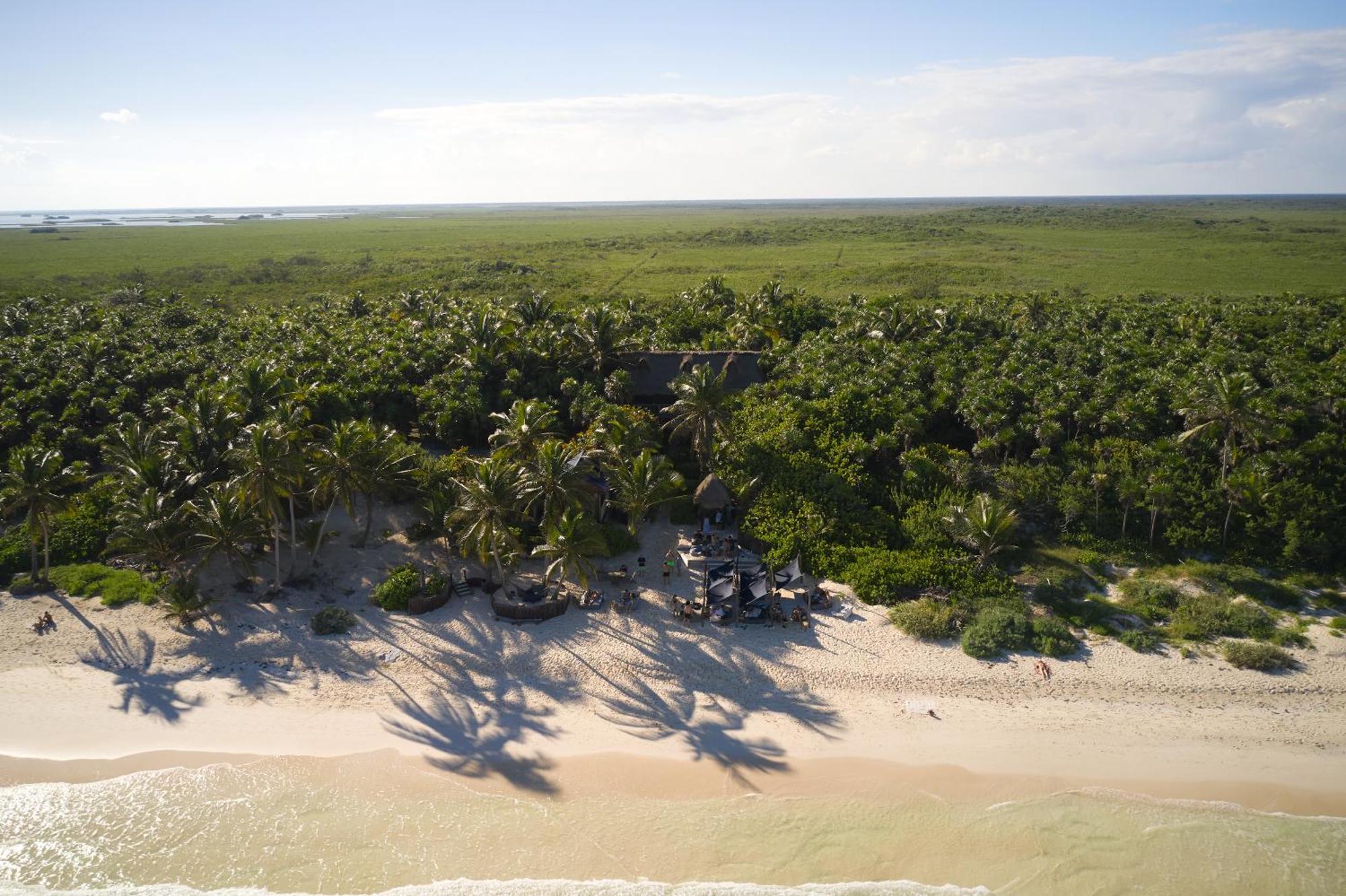 Libelula Tulum Beachfront Hotel Exterior photo